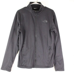 The North Face Jacket Black Full Zip Soft Shell Size Small